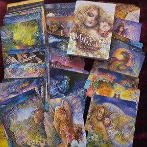 Mystical Wisdom 46-card Oracle Card Deck by Gaye Guthrie